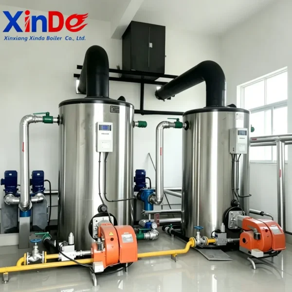 Steam Boiler, Stainless Steel, Natural Circulation - view 3