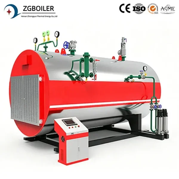 Steam Boiler, WDR, 100-2880KW, 98%, PLC