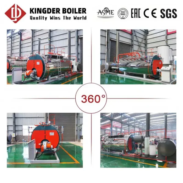Steam Boiler, WNS, 98% - view 3