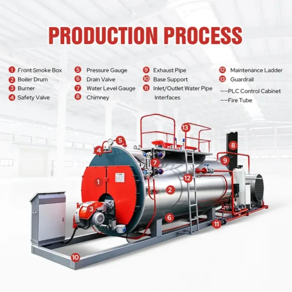 Steam Boiler, WNS, 98% - view 5