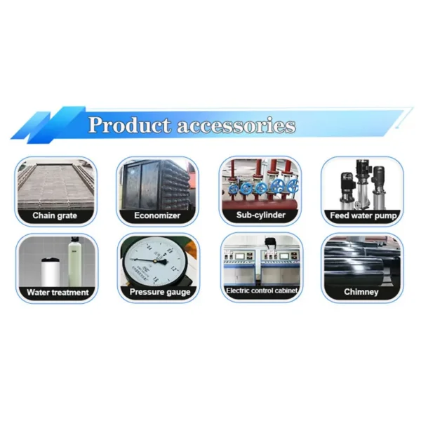 Steam Boiler, ZKS, 1-20 ton, Q345R steel plate - view 5