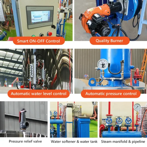Steam Generator, 100KG, 200KG, 300KG, 500KG - view 3