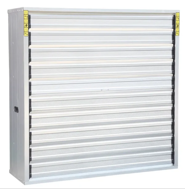 Steel Axial Exhaust Fan, Stainless, Wall - view 2
