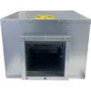 Steel Blade Centrifugal Fan, 220V, Inline, Stainless - view 2