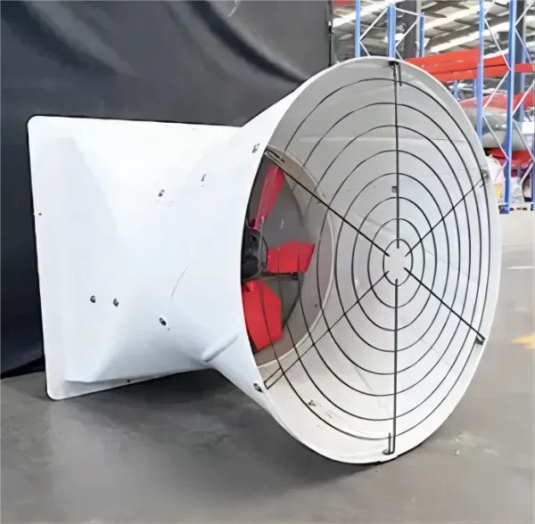Steel Blade Exhaust Fan, Stainless, 220V, Stainless Steel - view 2