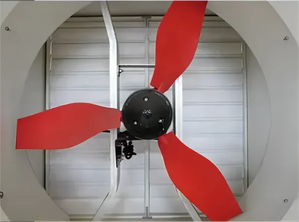 Steel Blade Exhaust Fan, Stainless, 220V, Stainless Steel - view 5