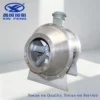 Steel Blade Inline Fan, Stainless, Wall - view 2