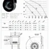 Steel Centrifugal Extraction Blower, Stainless, 220 V - view 4