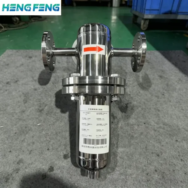Steel Compressed Air Filter, HENGFENG, 316, Stainless, 99% - view 2