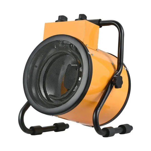 Steel Electric Space Heater, 120V, Portable, Stainless - view 5