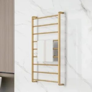 Steel Electric Towel Warmer, Stainless, Wall
