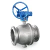 Steel Fixed Ball Valve, 16''/DN400, Stainless