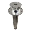 Steel Flange Immersion Heater, Stainless, 220-380V