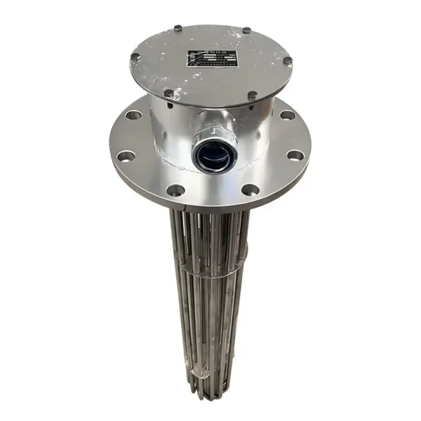 Steel Flange Immersion Heater, Stainless, 220-380V