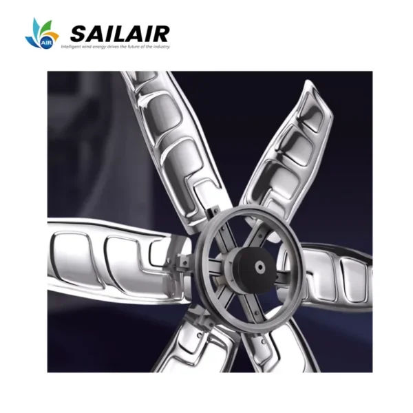 Steel Negative Pressure Fan, Stainless, 380V, Electric - view 5
