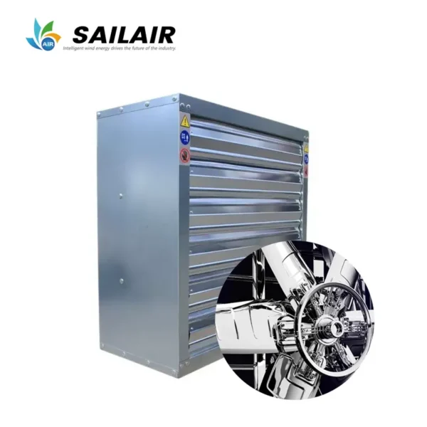 Steel Negative Pressure Fan, Stainless, 380V, Electric - view 6