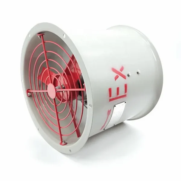 Steel Rack Axial Fan, Explosion-proof, Aluminum, Stainless