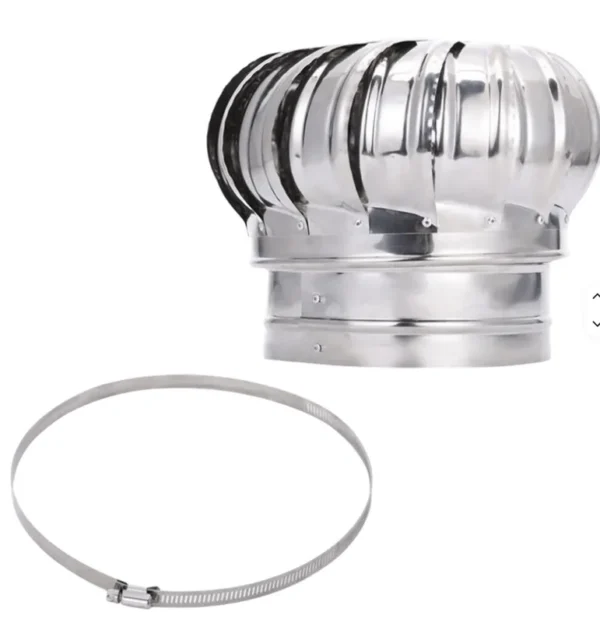 Steel Roof Exhaust Fan, 800mm, Stainless