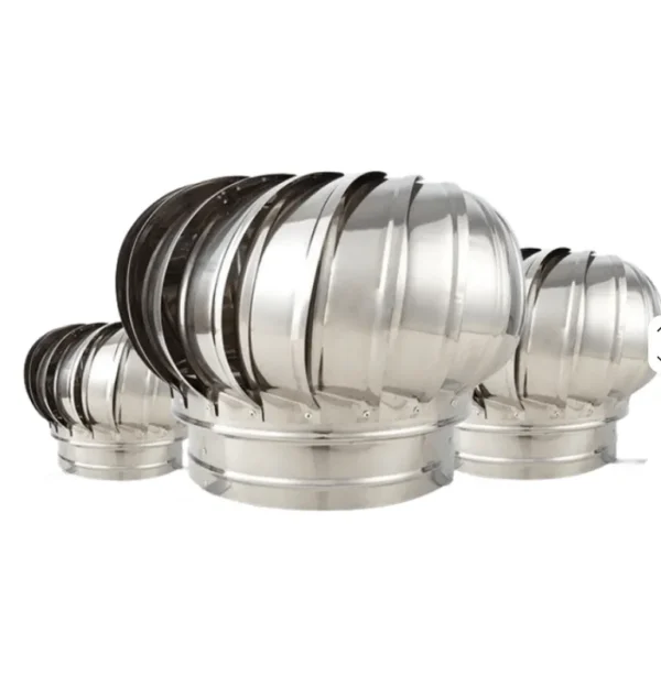 Steel Roof Exhaust Fan, 800mm, Stainless - view 2