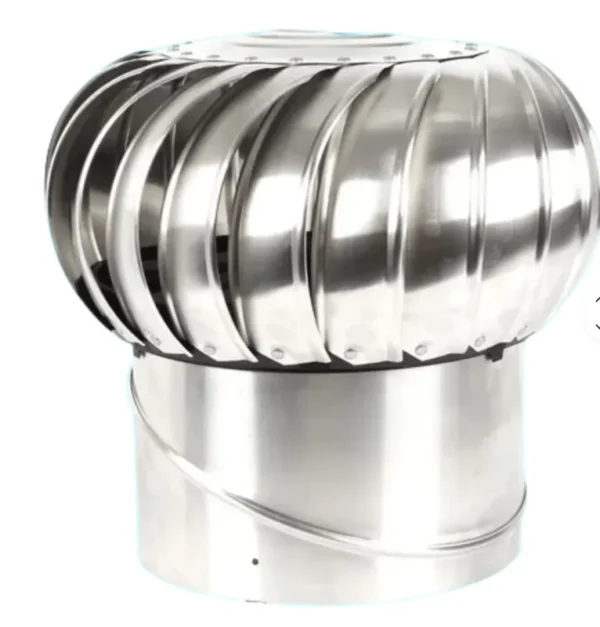 Steel Roof Exhaust Fan, 800mm, Stainless - view 3
