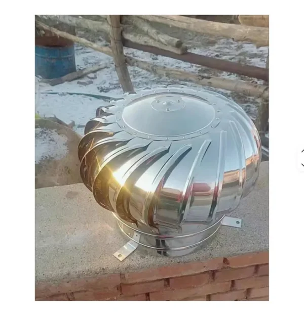 Steel Roof Exhaust Fan, 800mm, Stainless - view 4