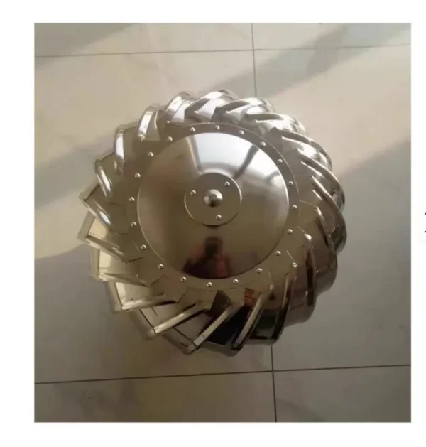 Steel Roof Exhaust Fan, 800mm, Stainless - view 5