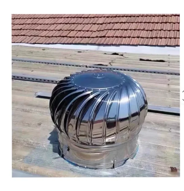 Steel Roof Exhaust Fan, 800mm, Stainless - view 6