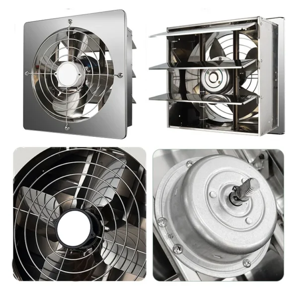 Steel Shutter Window Extractor, 304, Stainless - view 3