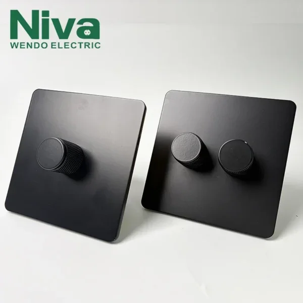 Steel Wall Switch Fan, NV2, Stainless, 86X86mm