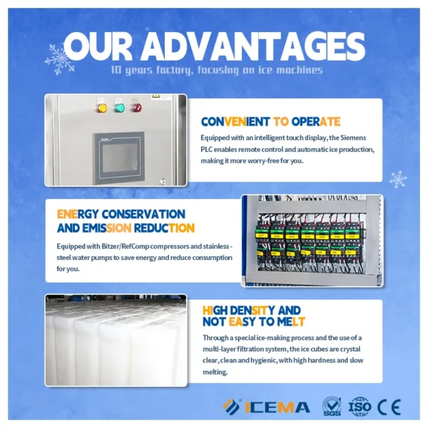 Storage Compressor, ICEMA, 1T~20T/24H, 50kg - view 5