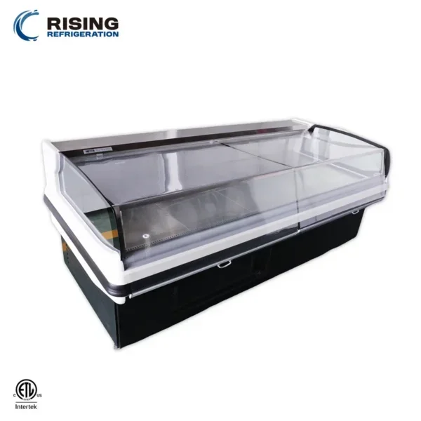 Storage Display Cabinet Freezer, 220 V, 304 Stainless Steel
