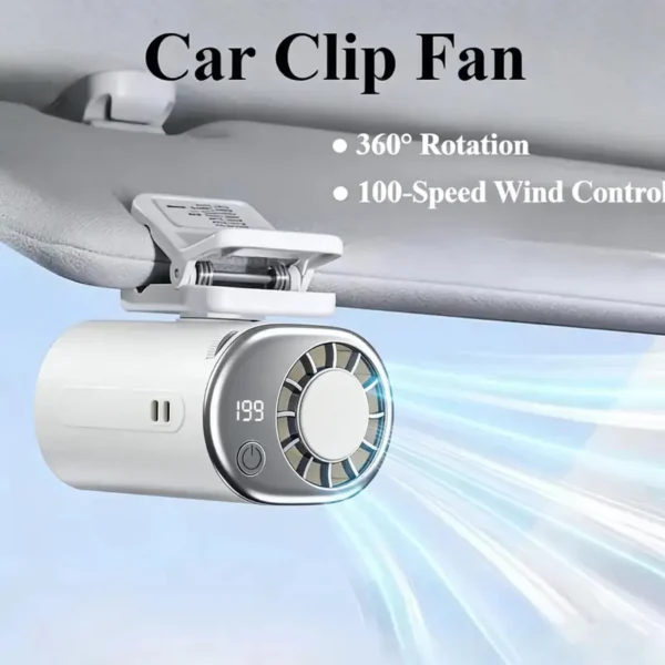 Stroller Clip Fan, 2in1, Portable, 199, 360° - view 2