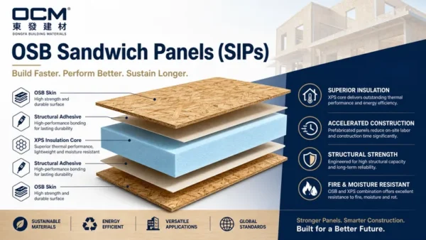Structural Insulated Sandwich Panel, OSB, SIP, Roof - view 4