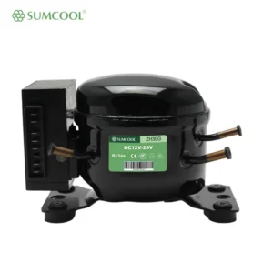 Sumcool Refrigeration Piston Compressor, R134a, 12v