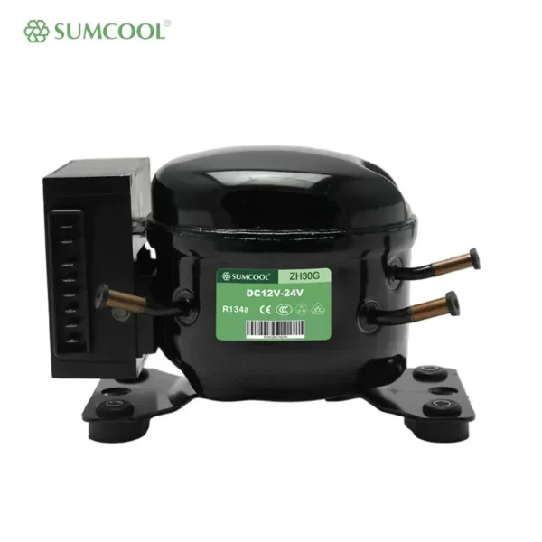 Sumcool Refrigeration Piston Compressor, R134a, 12v