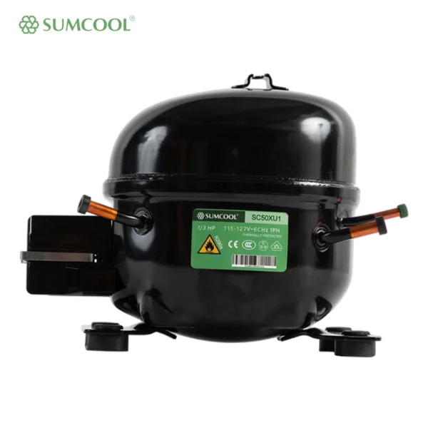 Sumcool Refrigeration Piston Compressor, R134a, 12v - view 3