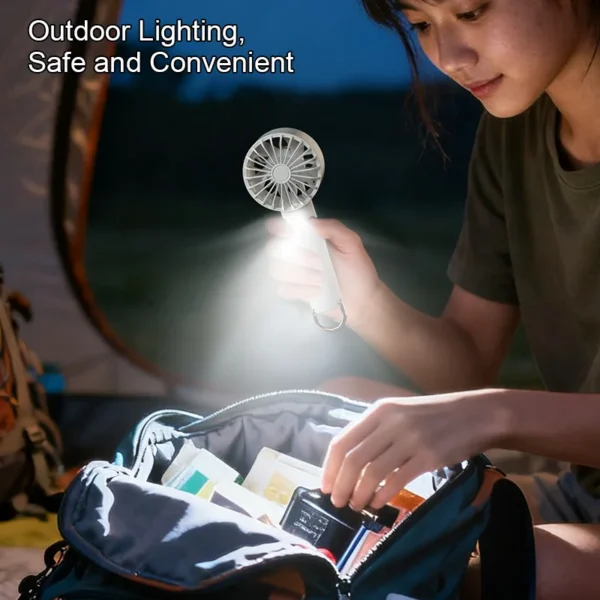 Summer Portable Mini Fan, USB, ABS - view 6
