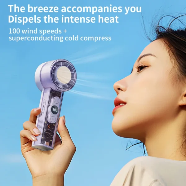 Supply Portable Mini Fan, 3-Mode, LED, MOQ - view 4