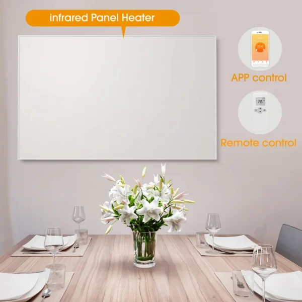 Surface Infrared Panel, 800W, 100*60cm, Wall, 500W - view 5