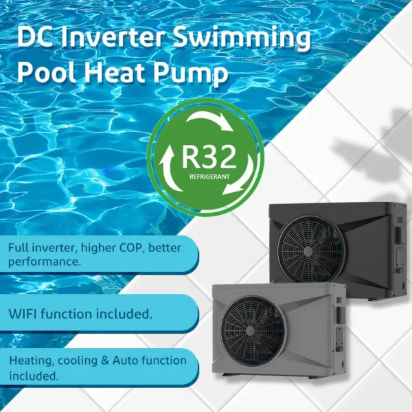 Swimming Pool Heat Pump, 13kw, 17kw, 21kw, 30kw - view 4