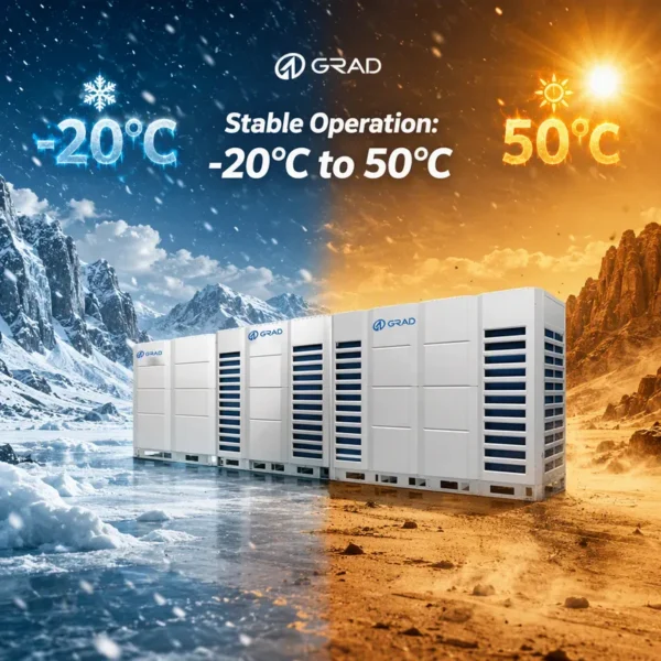System Central Air Conditioner, HVAC, Inverter, VRF - view 2