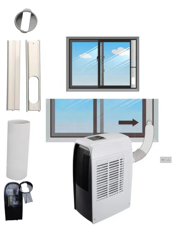 System Smart Air Conditioner, Portable, 9000, BTU - view 5