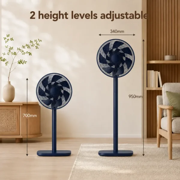 Table Air Circulator Fan, 3D, 950mm, 120 - view 2