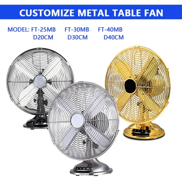 Table Desk Fan, 220v, Electric - view 3