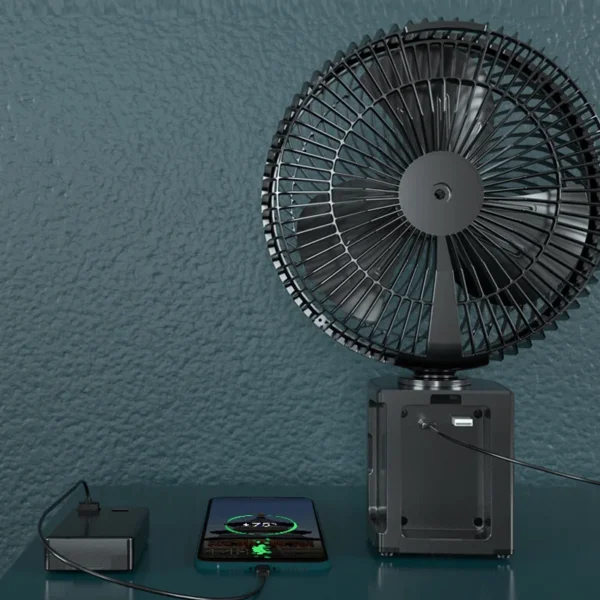Table Fan, 10", 5V, Battery - view 5