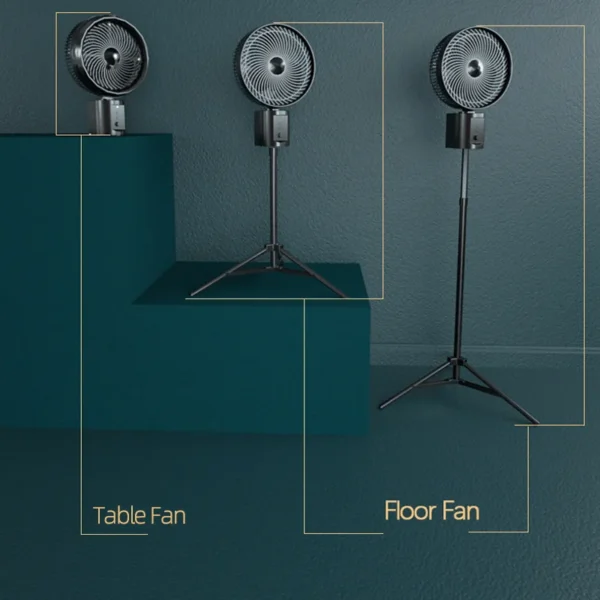 Table Fan, 10", 5V, Battery - view 6