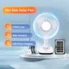 Table Fan, 12-Inch, Solar, 9V3W, USB - view 4