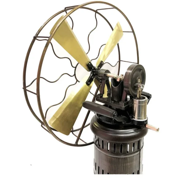 Table Fan, 15", Brass - view 4