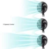 Table Fan, 18''Oscillating, Wall, 3-In-1, HJ-18CR3 - view 3