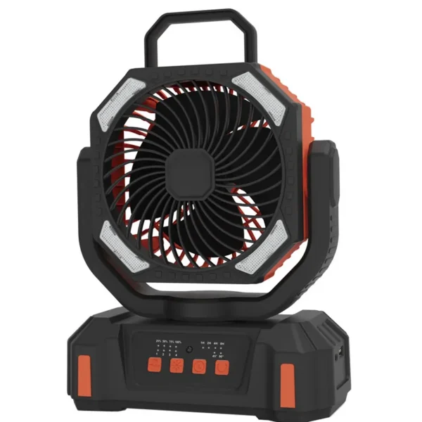 Table Fan, 20000mAh, USB, Portable - view 2